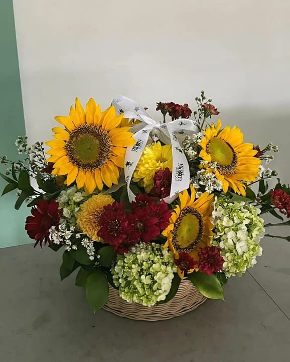 Sunny Harvest Basket